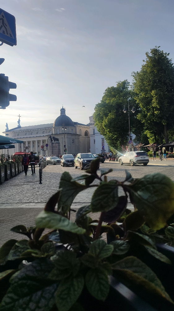 One evening in Vilnius