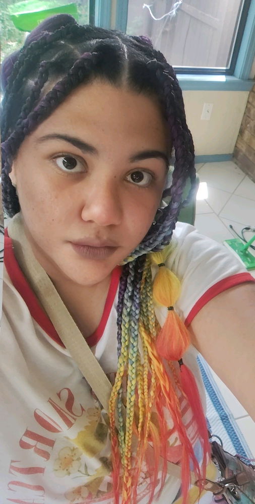 Rainbow hair! :3