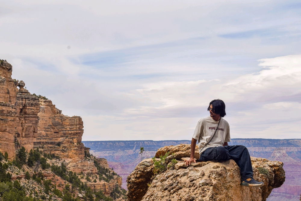 The Bright Angel trail is a beautiful one!