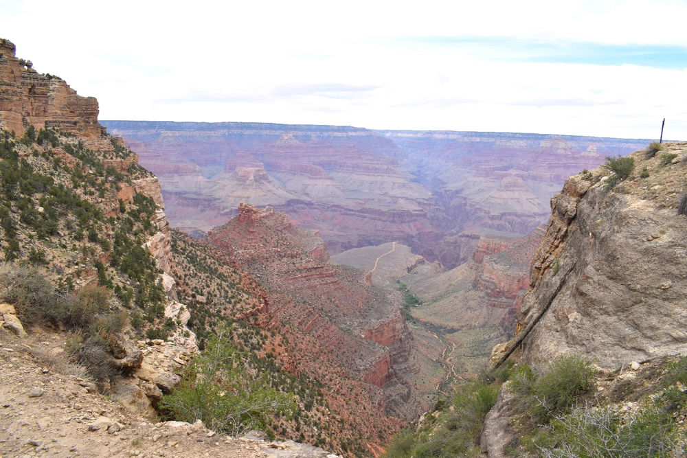The Bright Angel trail is a beautiful one!