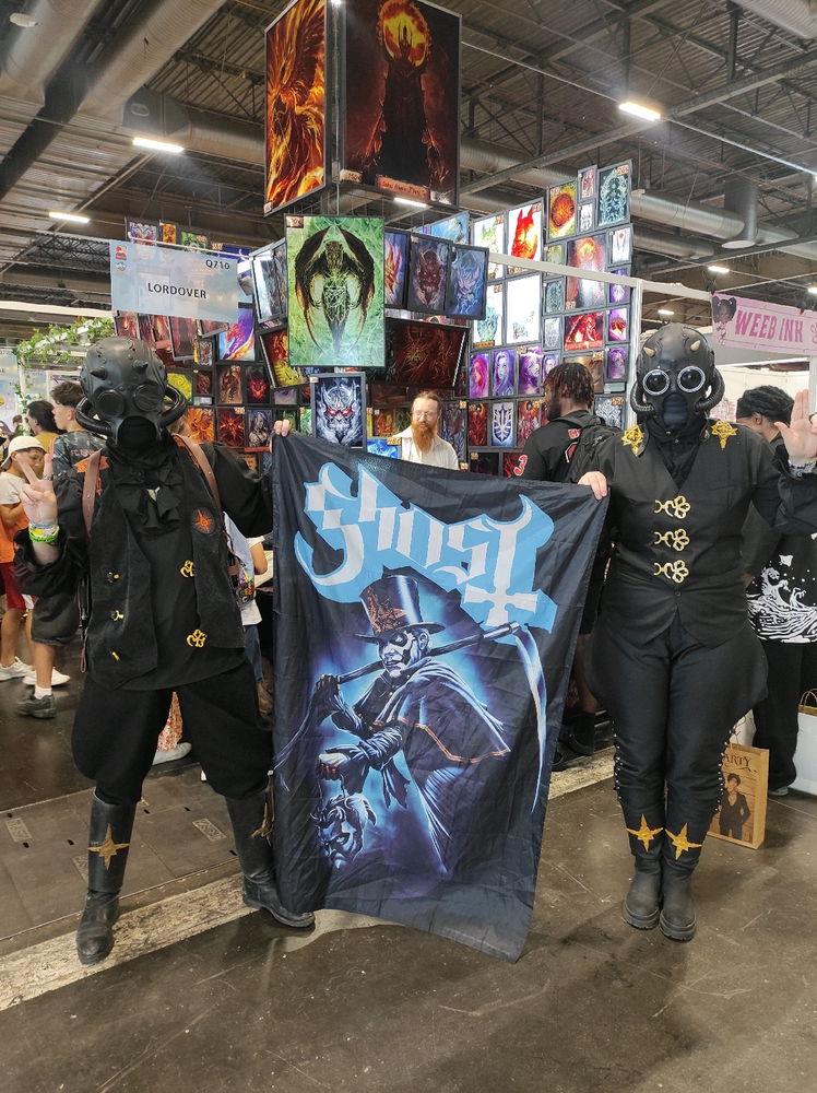 Cosplay Nameless Ghoul de Ghost a japan expo 2025