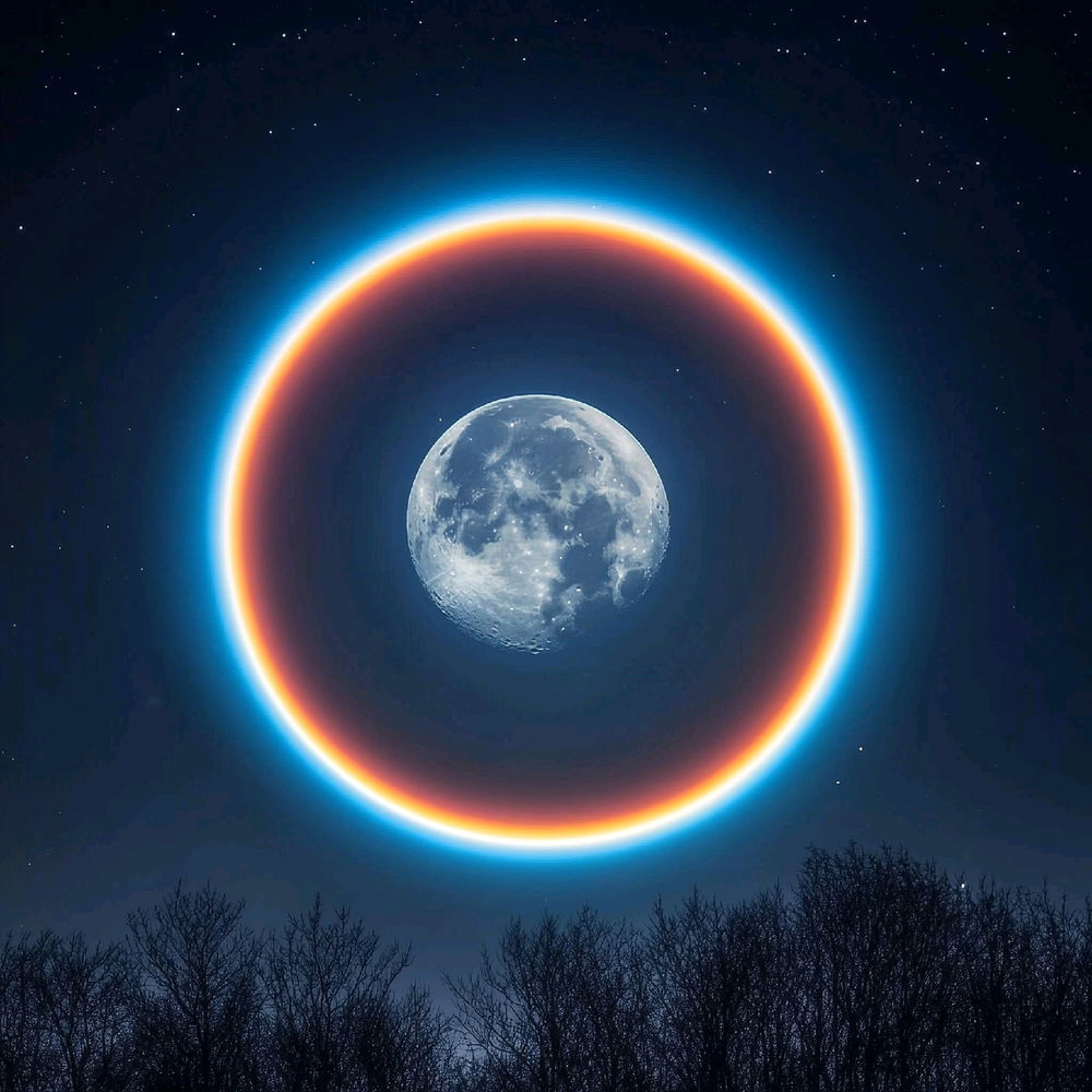 Lunar halo