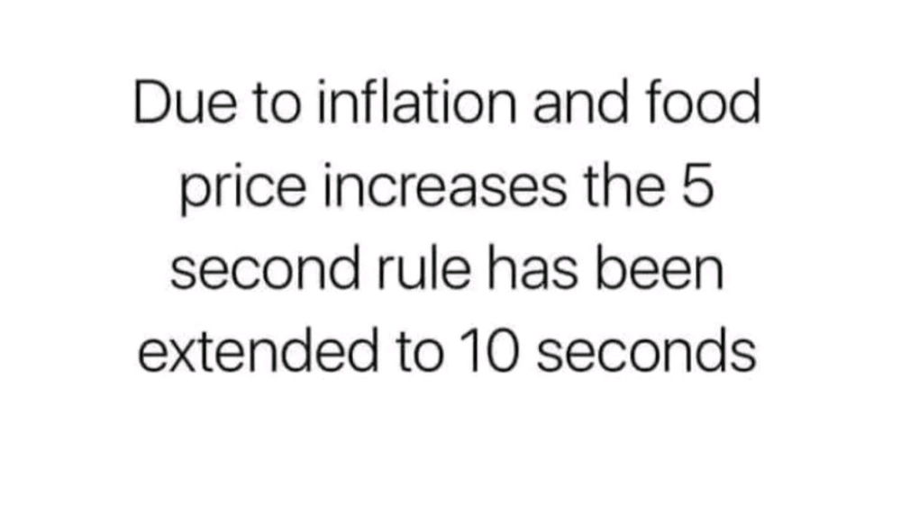 Tough times. 🤣