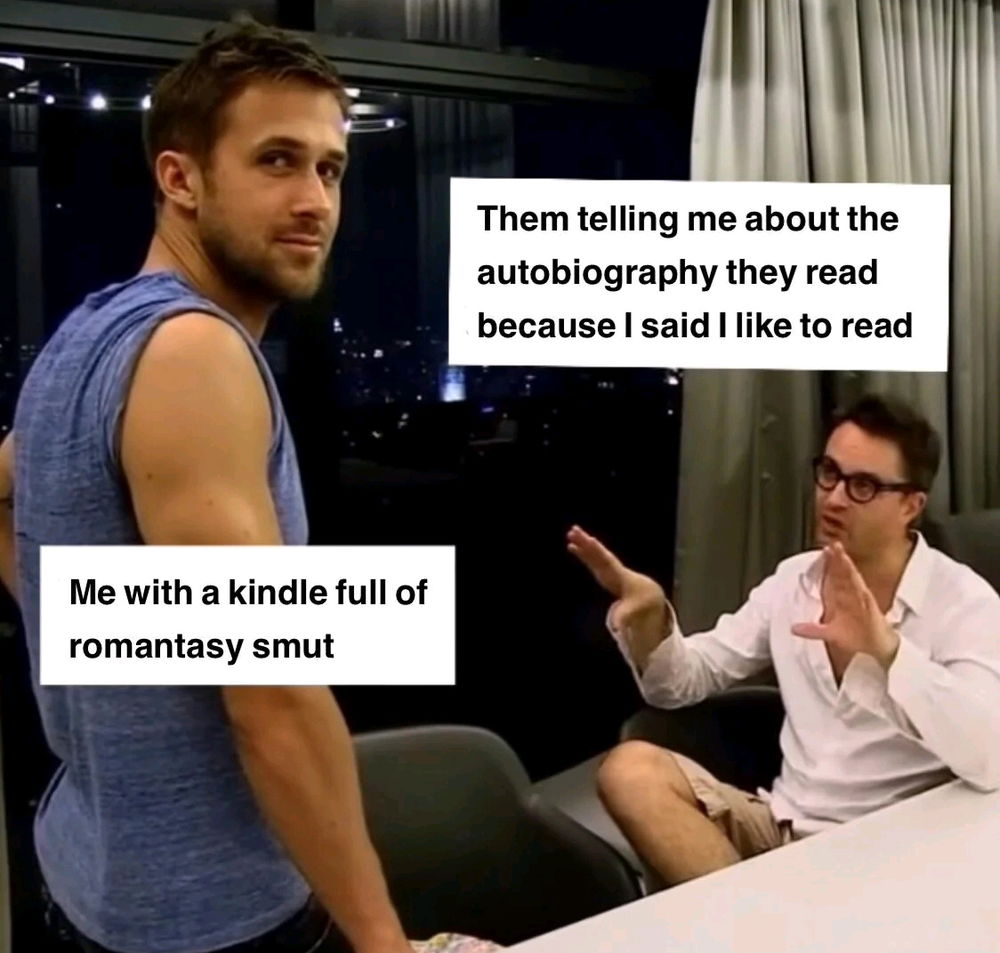 I read it for the plot.