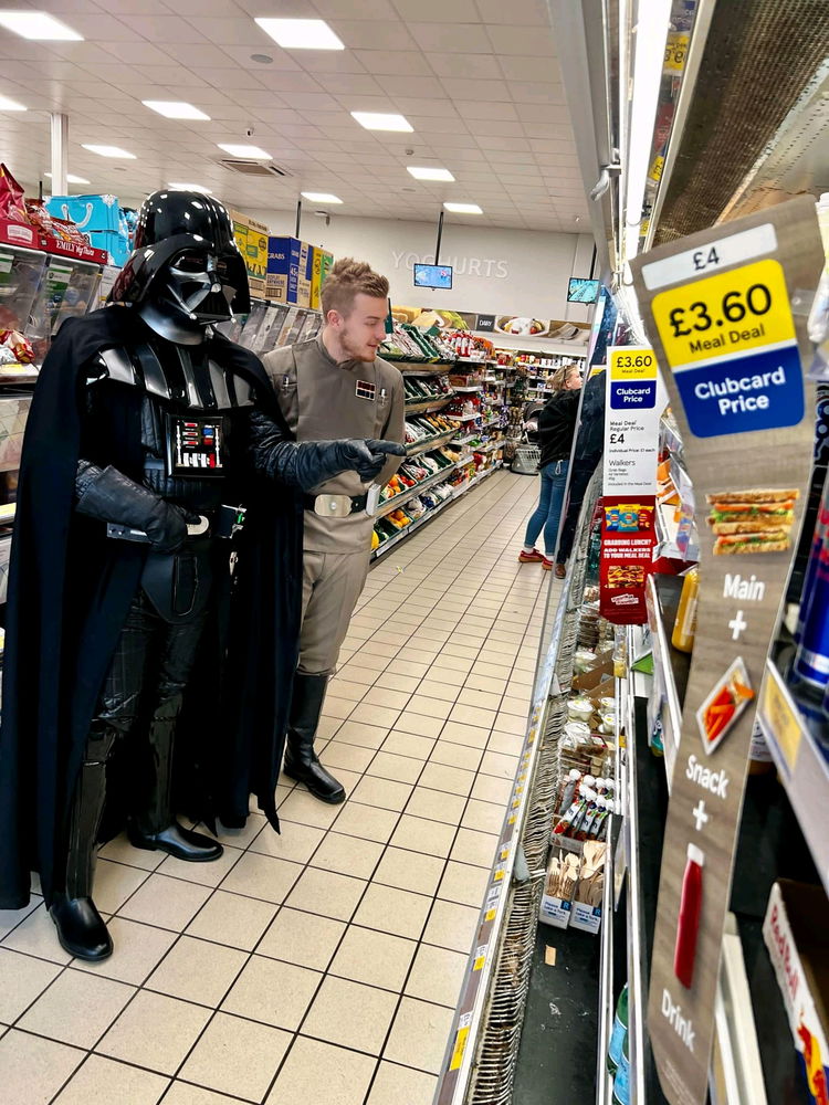 We feel a disturbance in the force