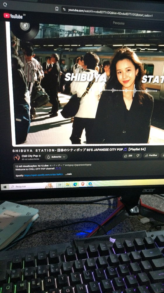 Pra quem gosta de um jpop anos 80s.