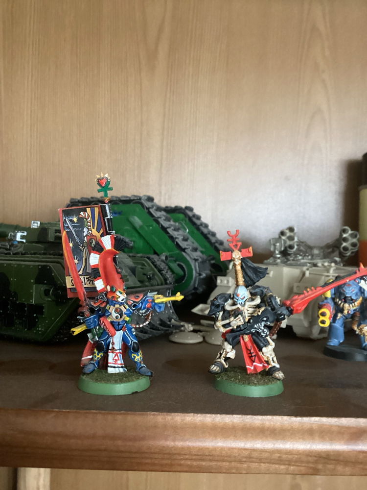 Older pewter minis