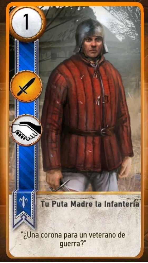 Quién sabe jugar gwent?