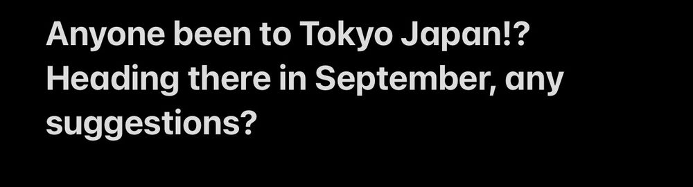 Japan!