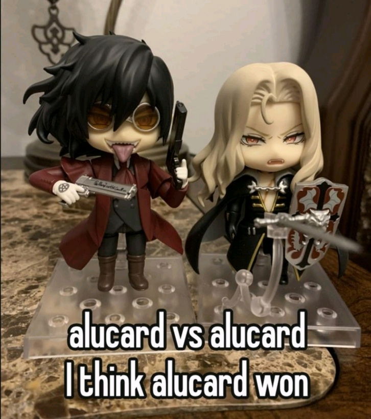 I love them both 😙