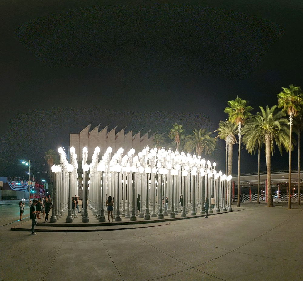 Public Art "Urban Light" - Los Angeles, CA.