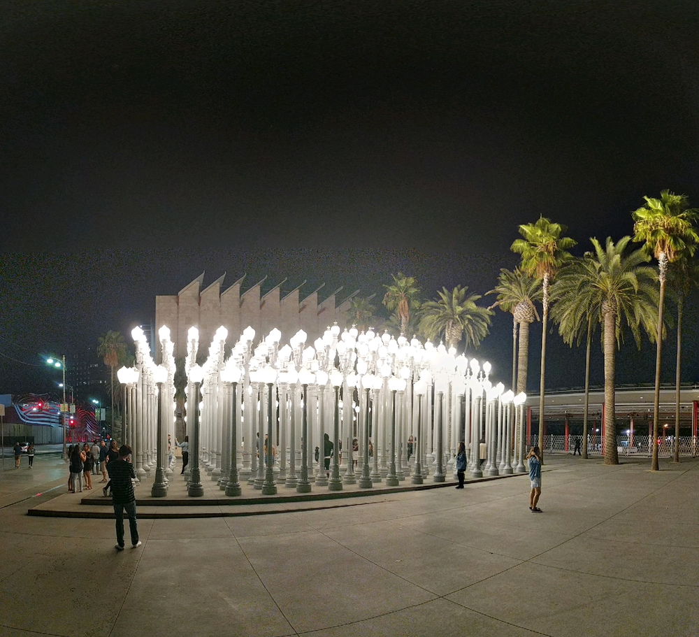 Public Art "Urban Light" - Los Angeles, CA.