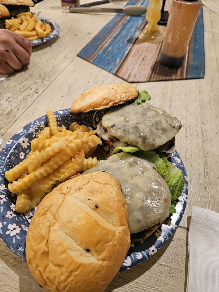 Burgers and fries!