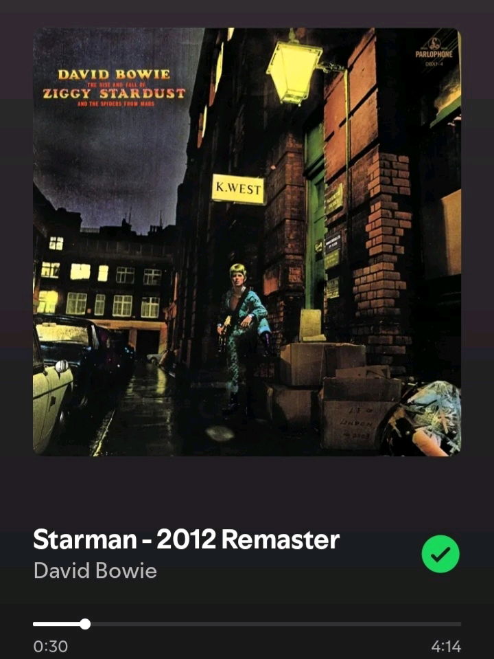 starman by bowie