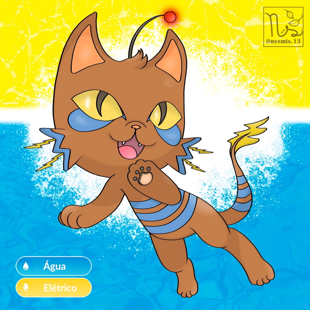 Meus gatinhos versão pokémon!