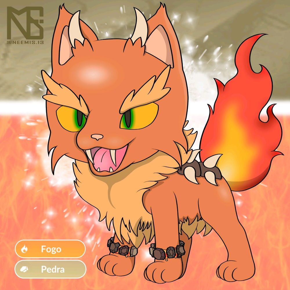 Meus gatinhos versão pokémon!