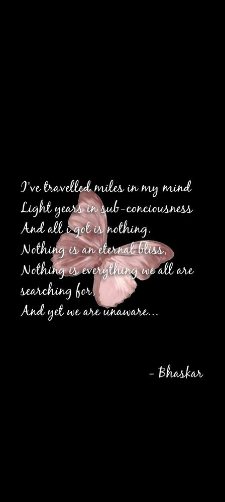 Nothing = Peace