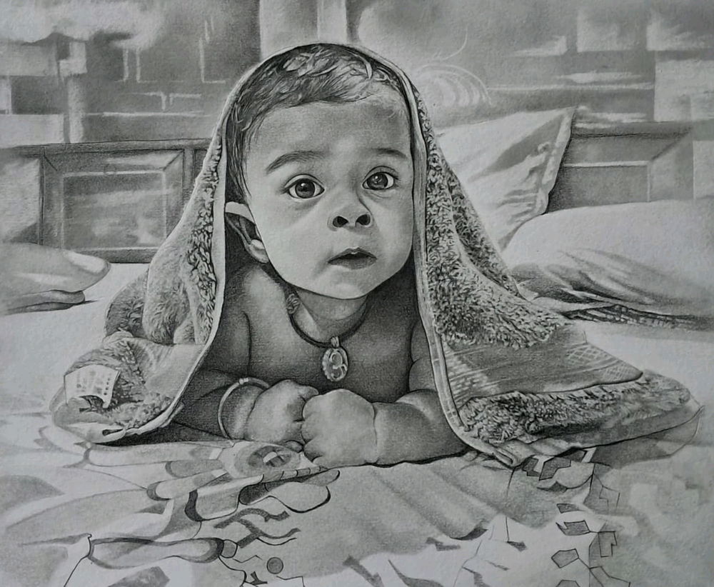Pencil on paper