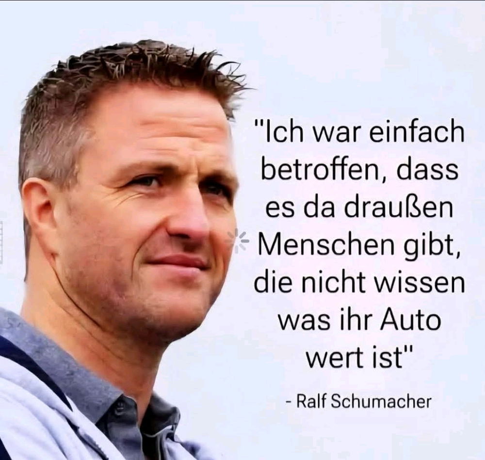 Nun wisst ihr es.