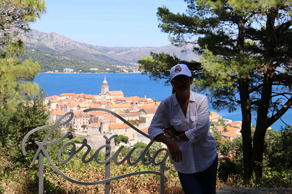 A day on island Korčula, Croatia
