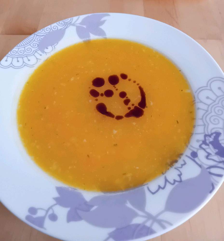 Kürbis-Kartoffel-Suppe