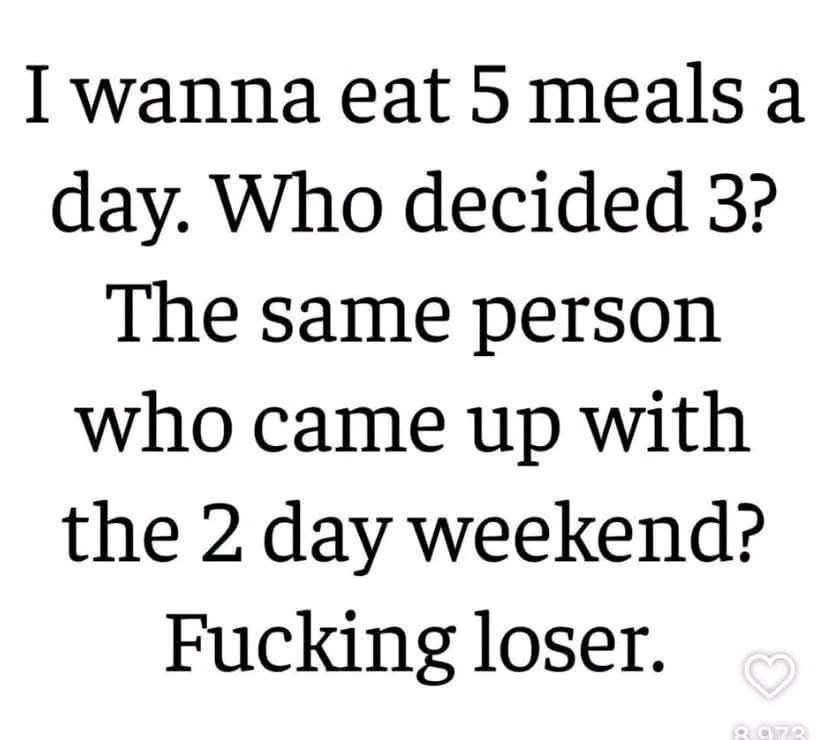 I agree...