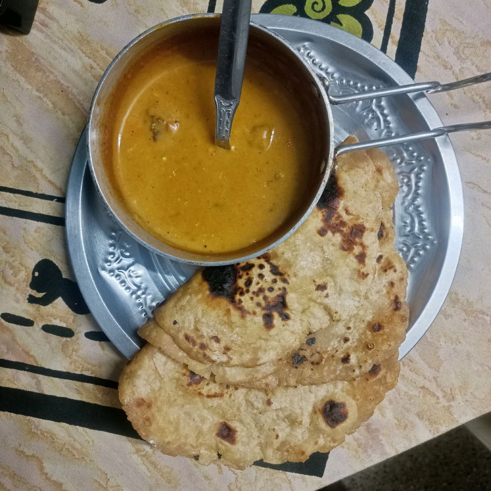 Chapathi+Indianized Spicy Cheese dip