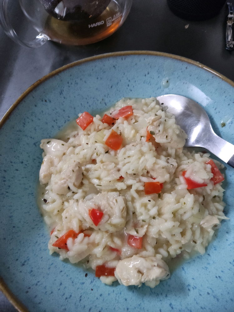Hühnchen Risotto