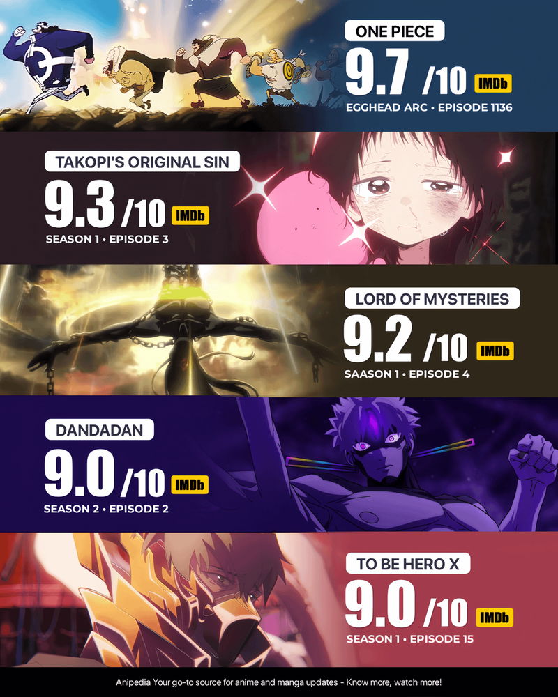 Top 5 Anime of Summer 2025 Week 2