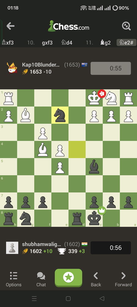 Fastest check mate