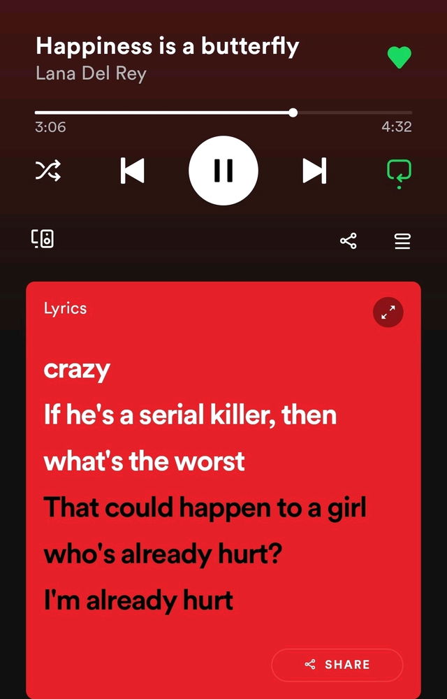Lana lyrics  :)