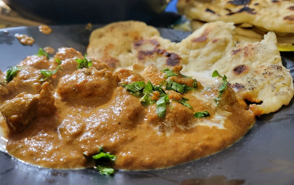 Butter Chicken with Naan