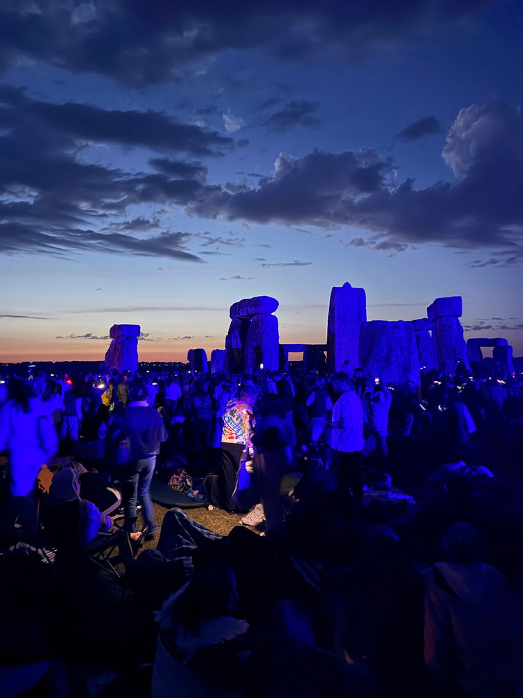 Stonehenge at the solstice
