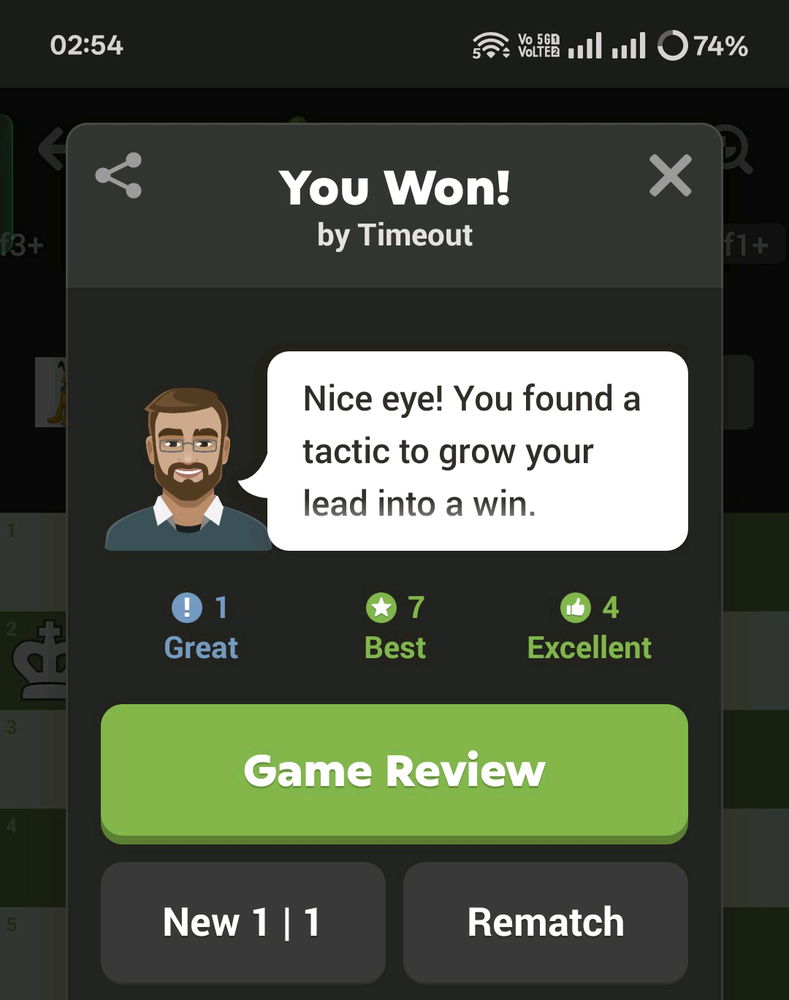 Some good old check mate