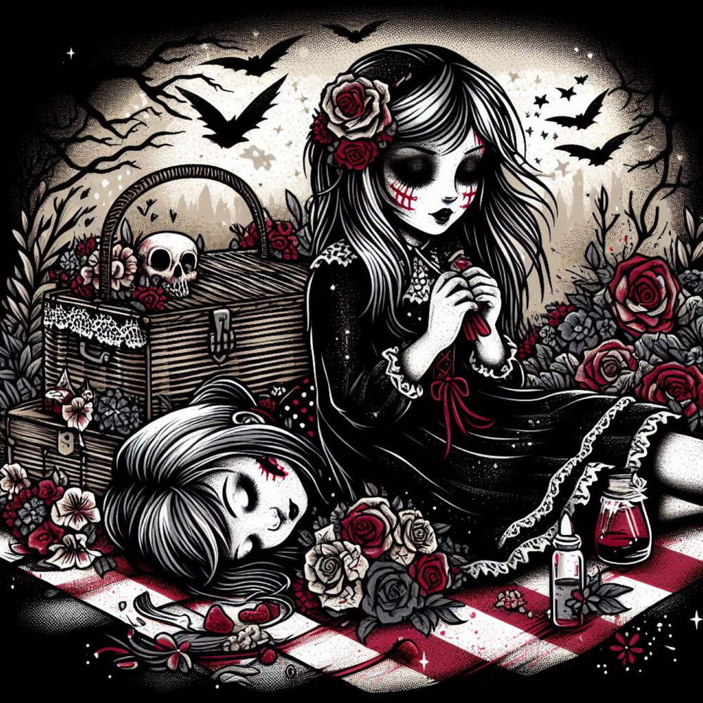 I like creating Gothic AI art... sold these on Etsy some