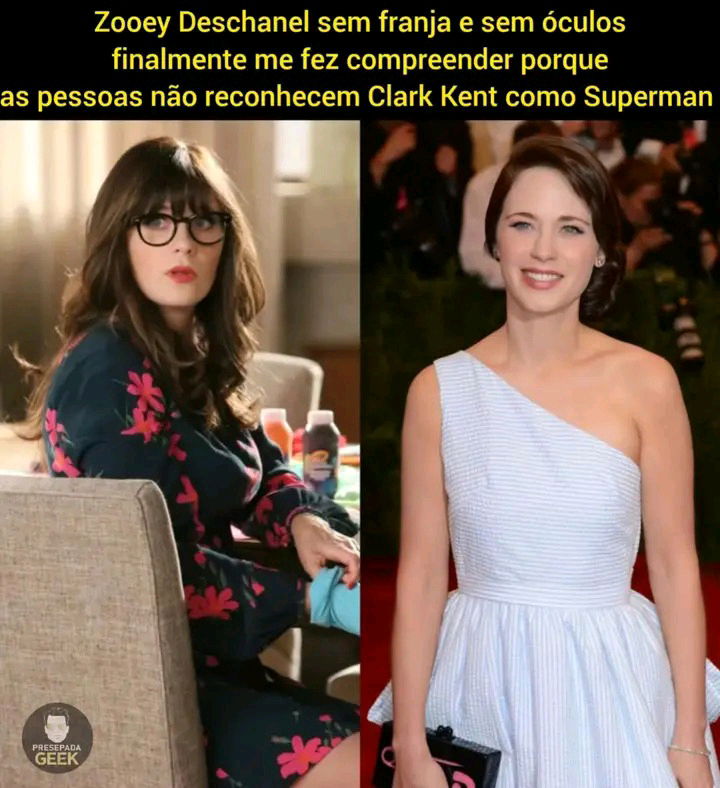 E nem é só o óculos