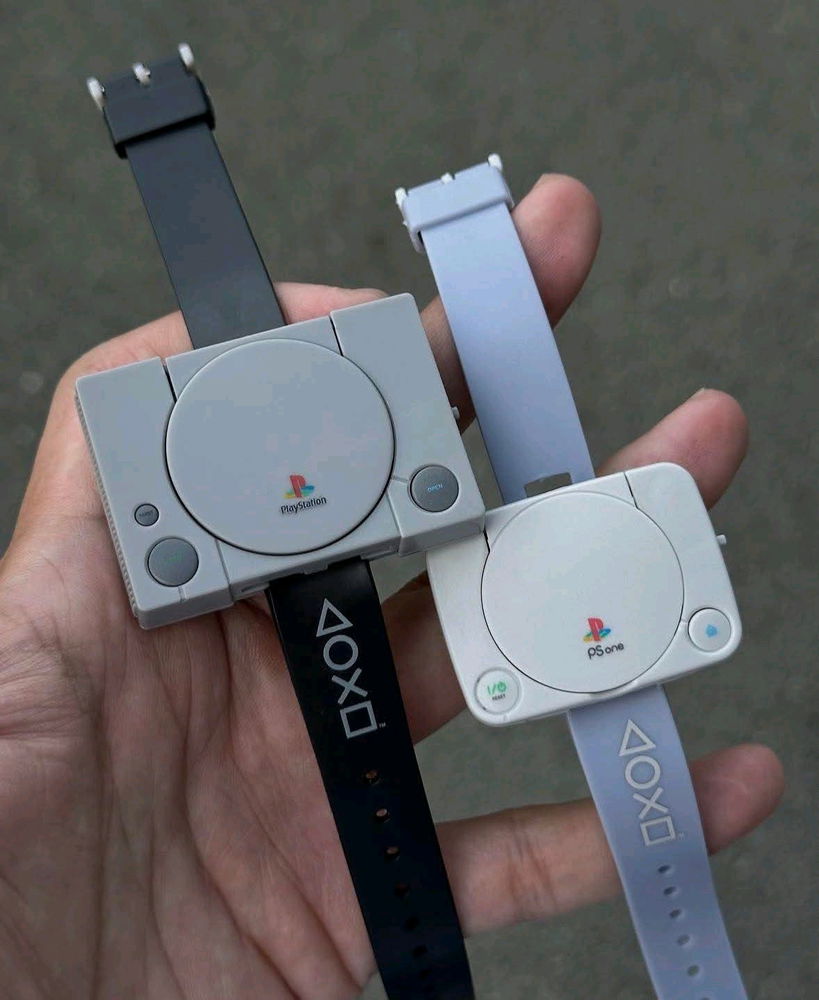 Mini PlayStation watches 😎
