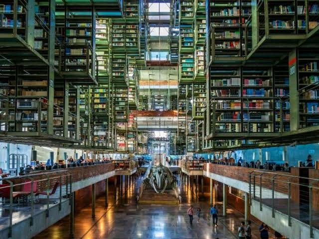 Habrá alguien que le guste ir a la Biblioteca Vasconcelos en la CDMX?