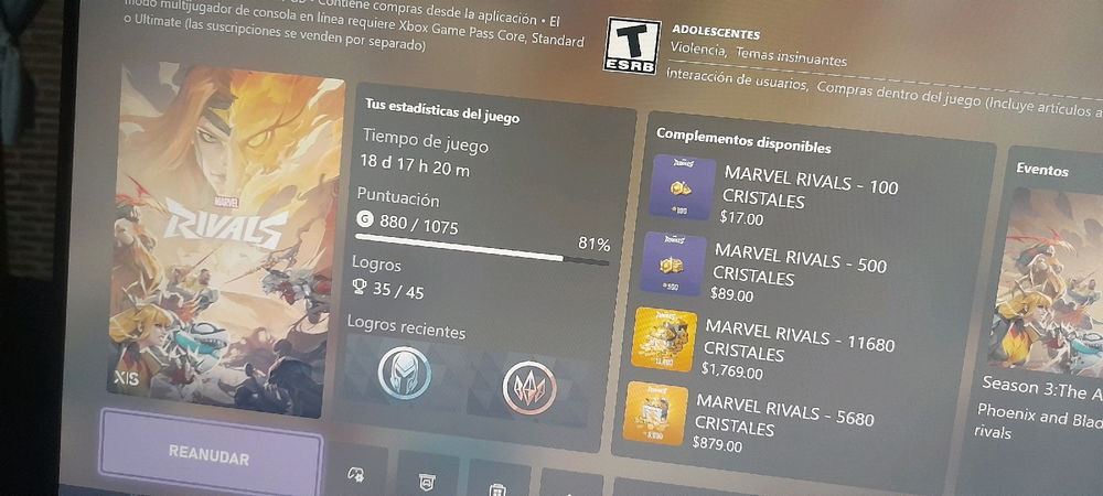 Tengo más logros en los videojuegos que en la vida real :v