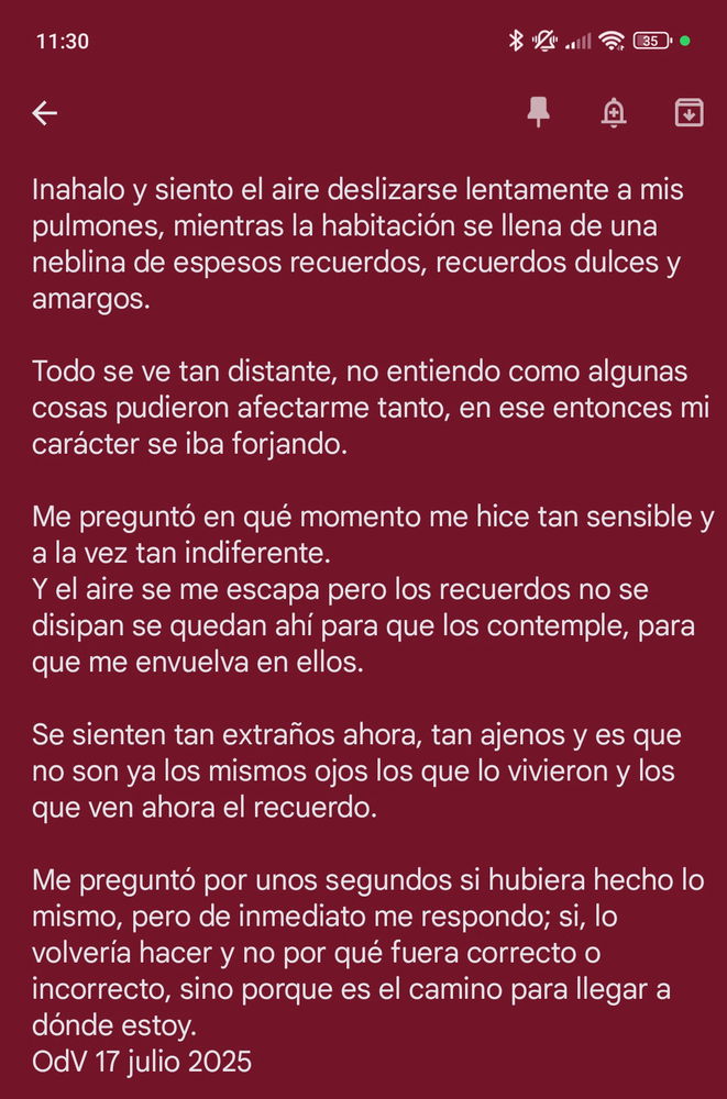Un respiro