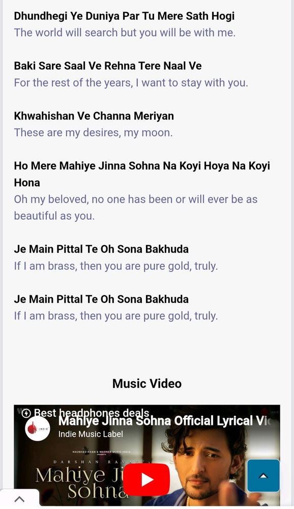 You guys 🇮🇳 this song is beautiful✨