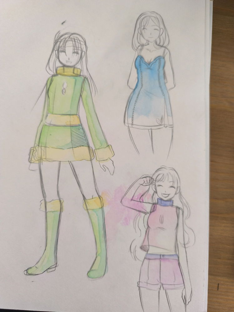 Ich habe neue Farben bekommen welche ich sofort testen musste xD