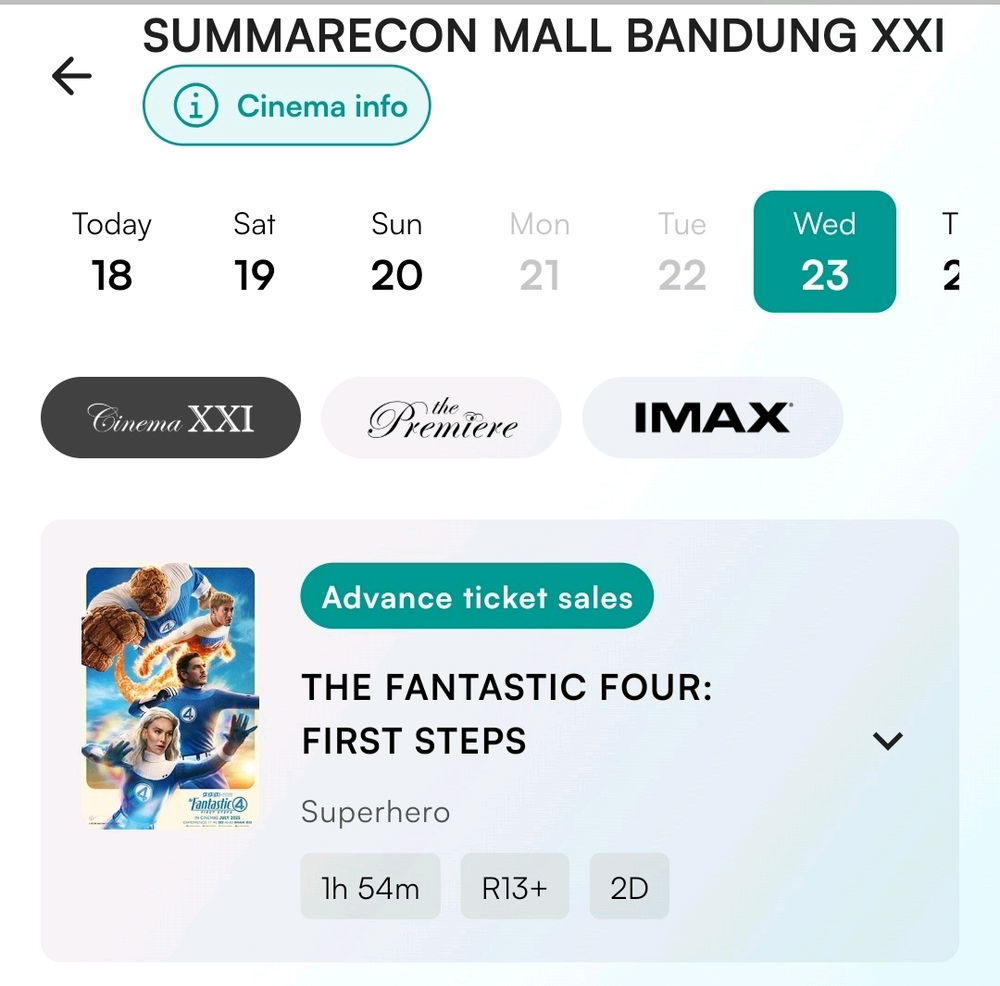 wahhhh udah bisa jajan tiketnya 😆😆