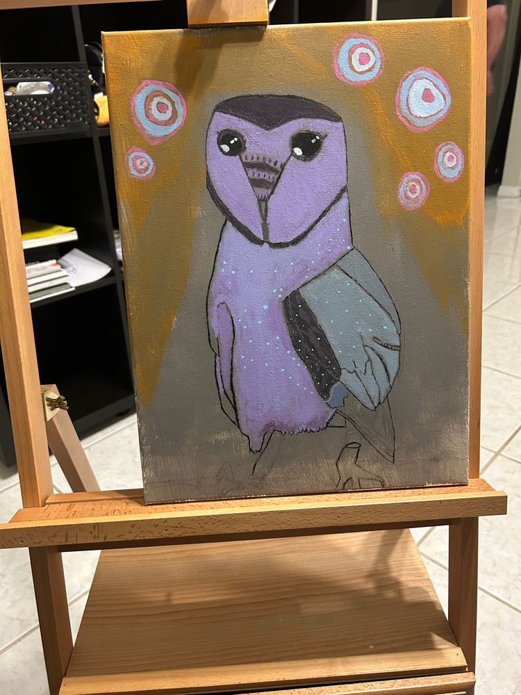 My owl I have yet to finish