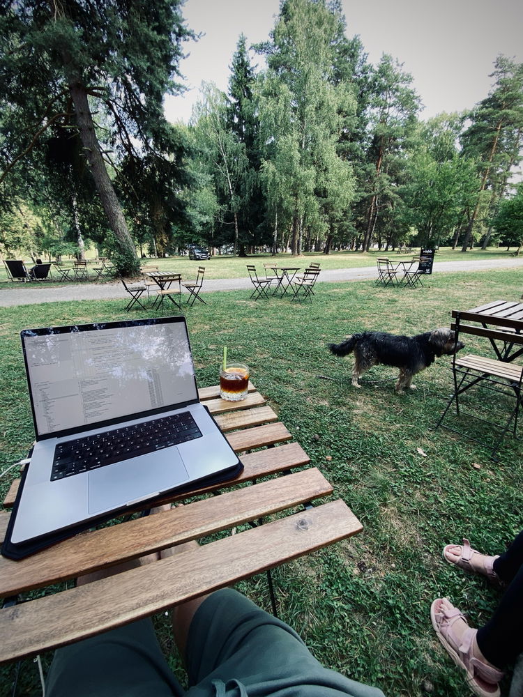 Home office v  prírode 🏕️