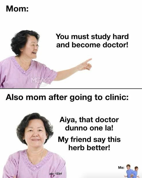 My mum to a T