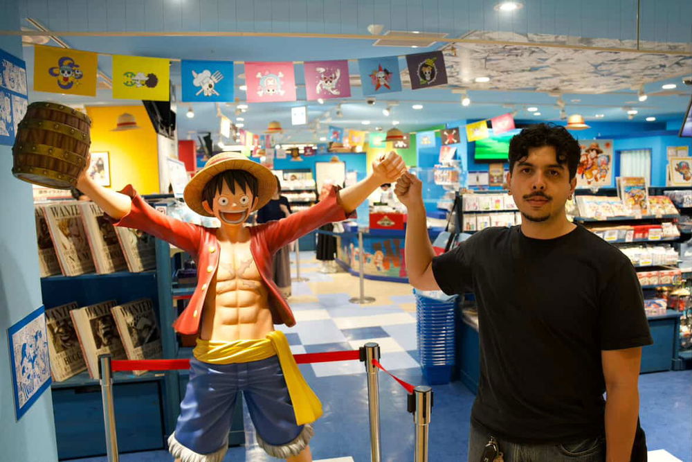 I met luffy