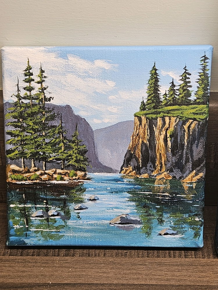 One hour landscape exercise
