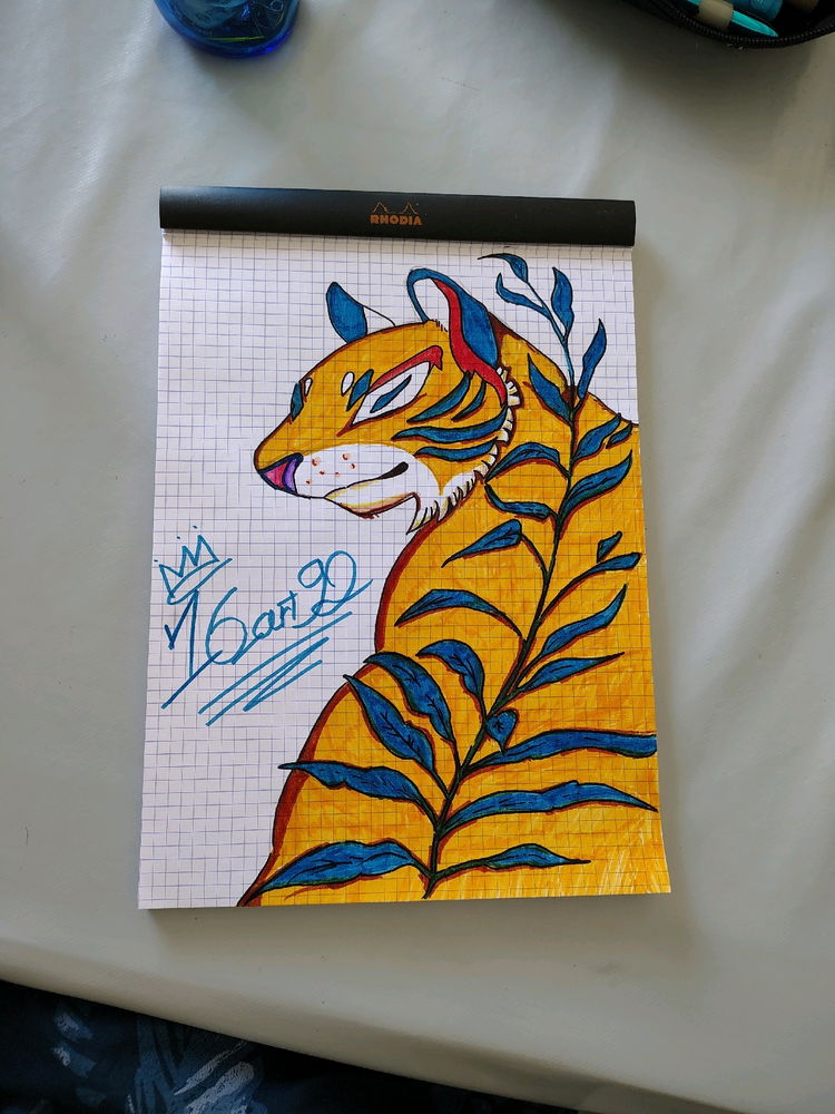Japanese tiger 🐅⛩️