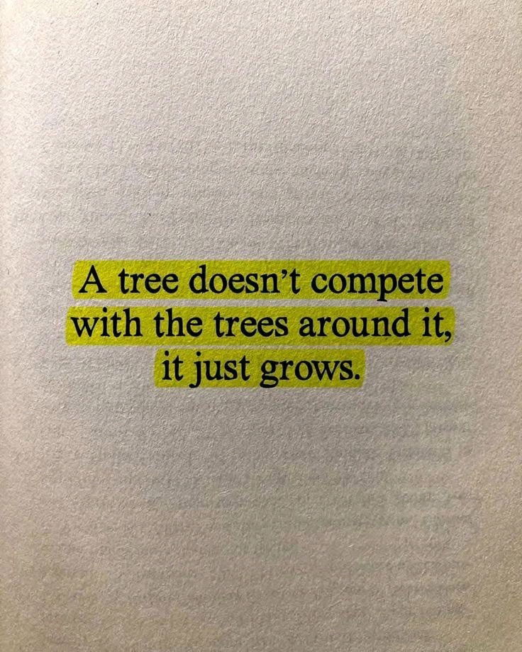 You no need have someone to grow up !!